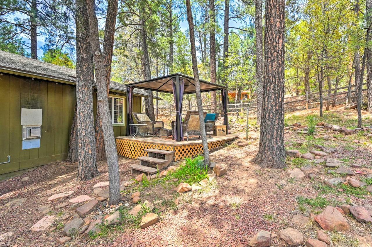 Pine Cabin In The Woods With Yard And Grill! Екстер'єр фото